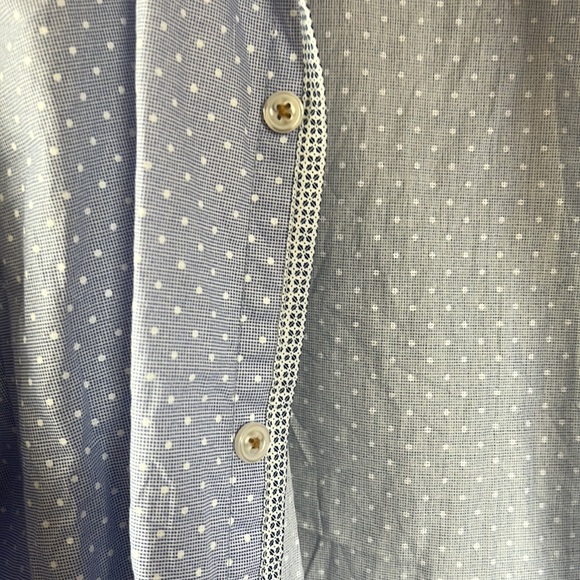 Denim & Flowers Men's long sleeve dress shirt - Picture 4 of 7